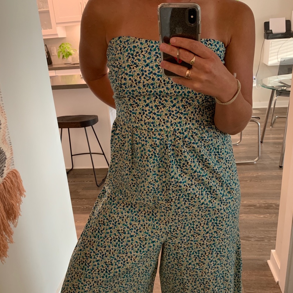 Free People Mustang Strapless Jumpsuit **NWT** - Picture 13 of 13